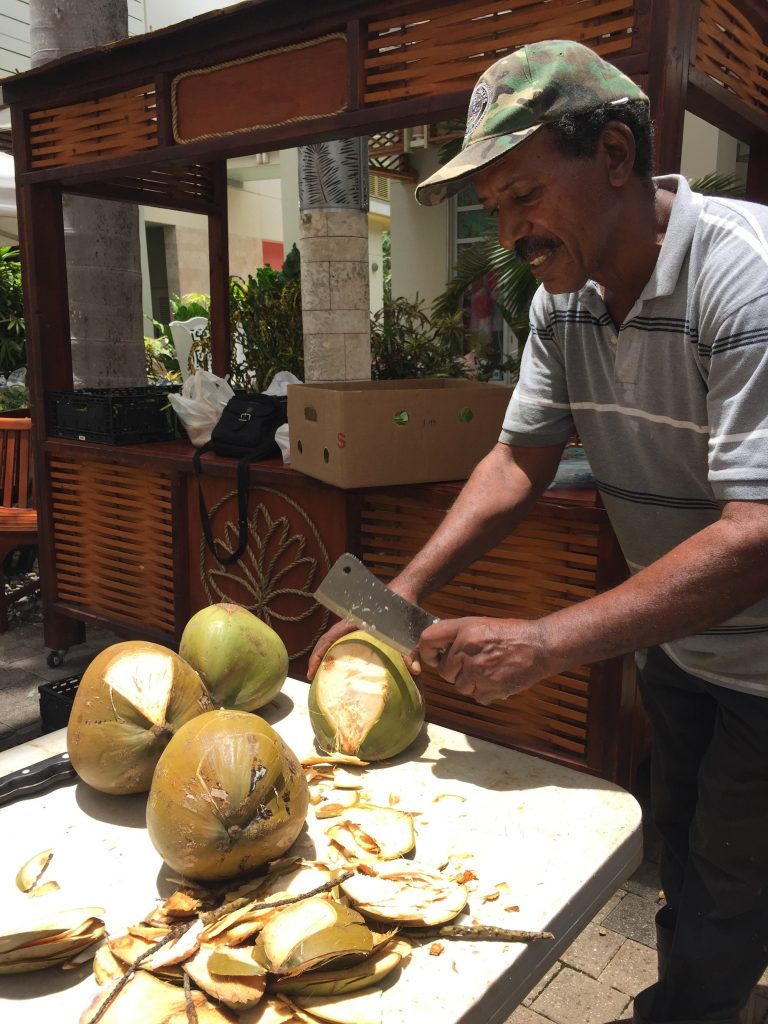 the coconut man