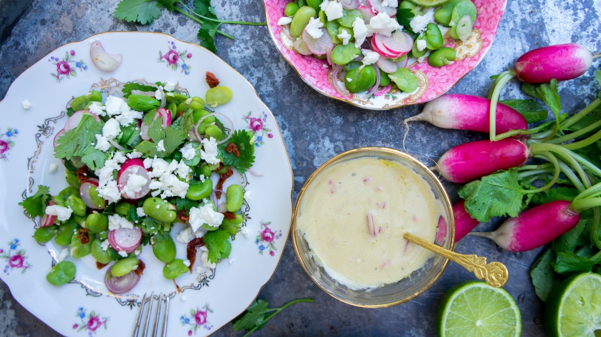 Tuinbonensalade