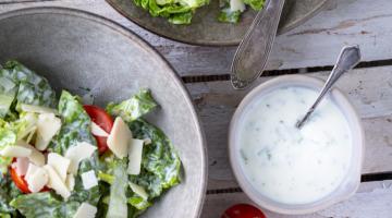home-made salade dressings