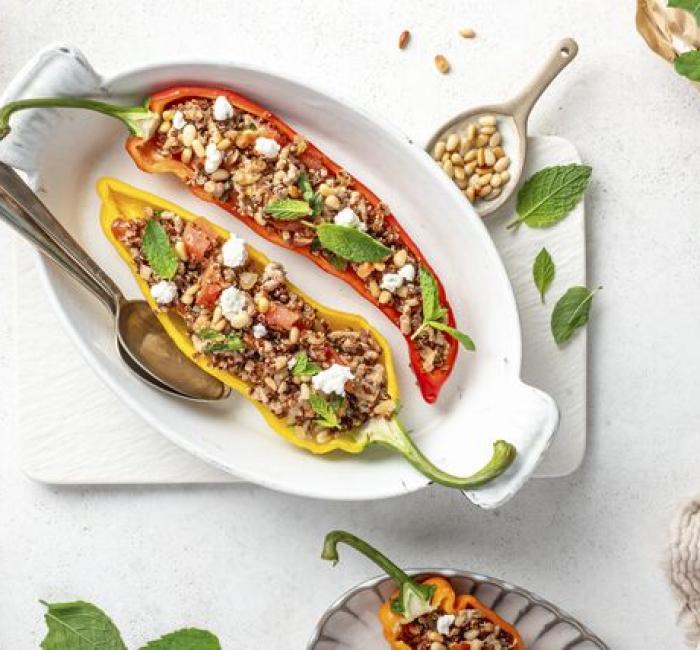 Gevulde paprika's