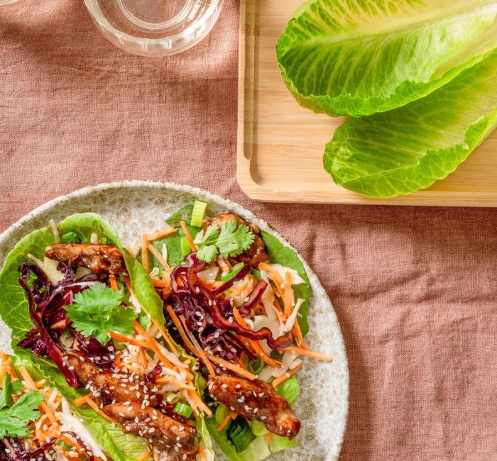 crunshella-leaves-with-filling-dish-on-plate