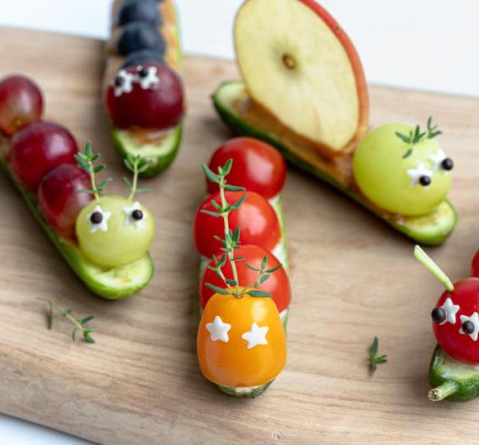 cucumber caterpillars