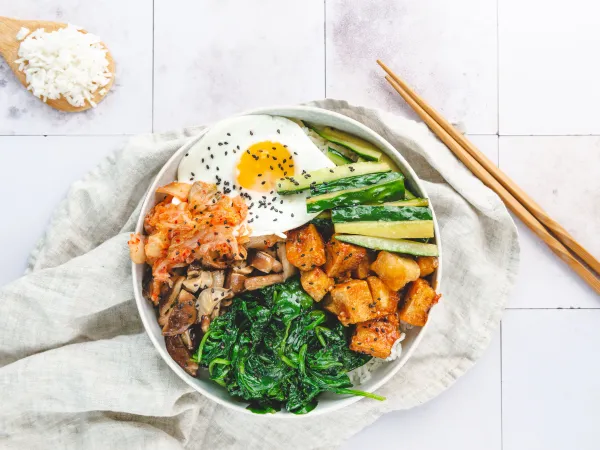 stir fried spinach