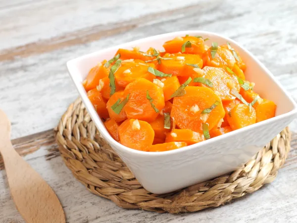 steamed carrot