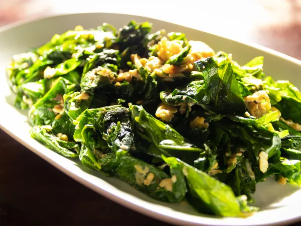 braised lettuce