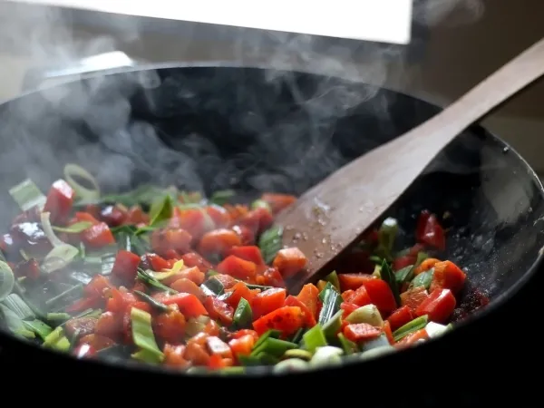 tomato stir fry