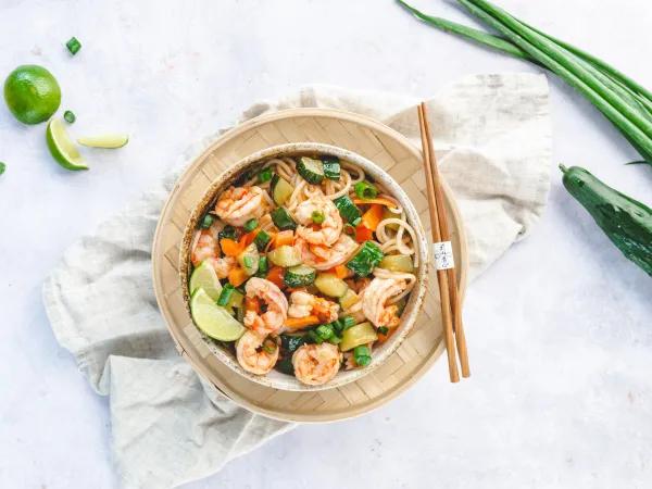 wok komkommer